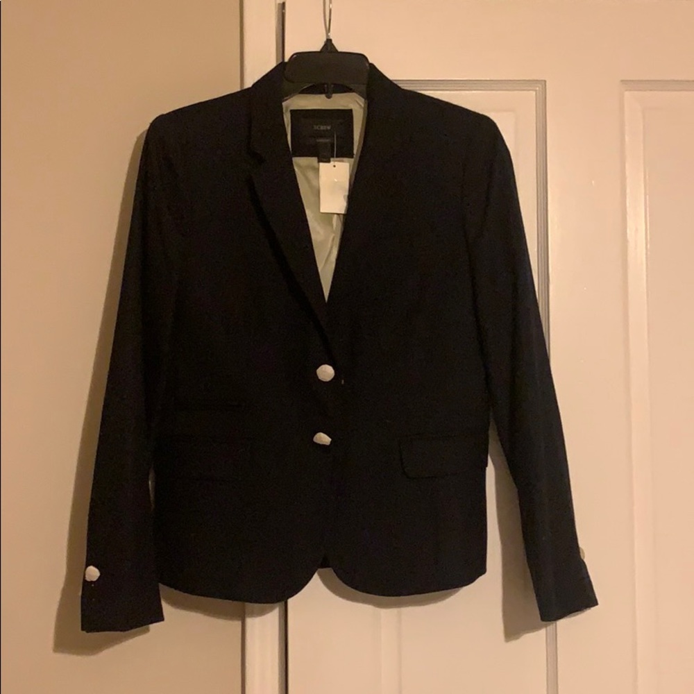 J Crew BNWT Schoolboy Blazer Navy size 8
